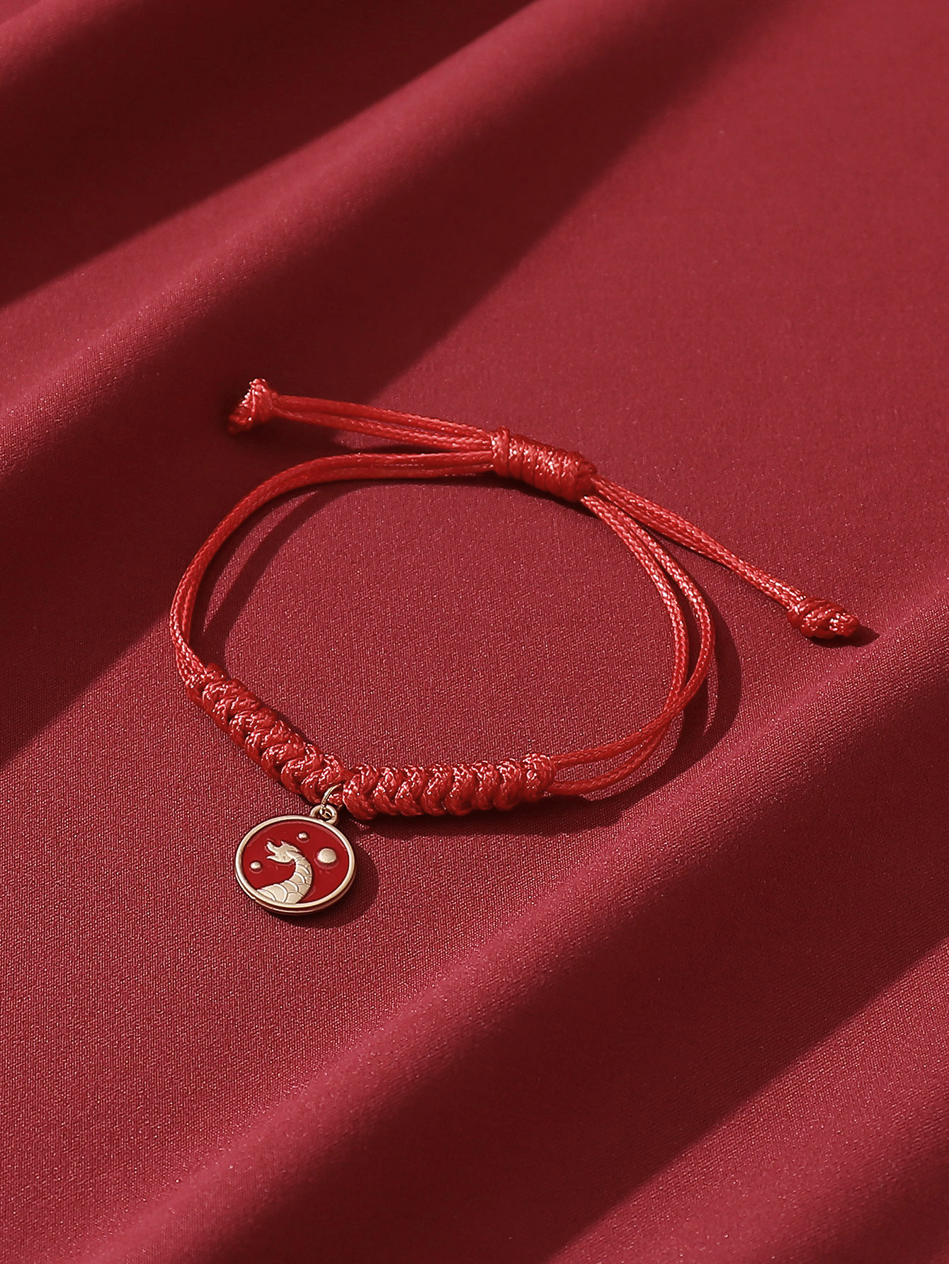 Casual Cute Simple Style Animal Dragon Synthetic Fibre Alloy Unisex Drawstring Bracelets display picture 20