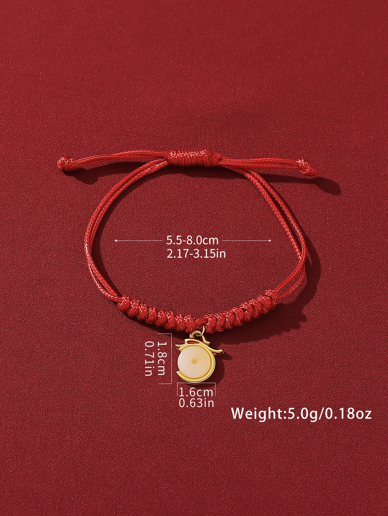 Casual Cute Simple Style Animal Dragon Synthetic Fibre Alloy Unisex Drawstring Bracelets display picture 35