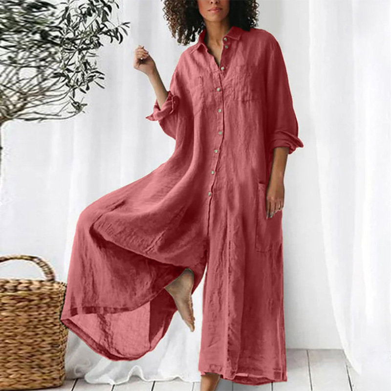 Women's Street Casual Solid Color Full Length Patchwork Jumpsuits display picture 11