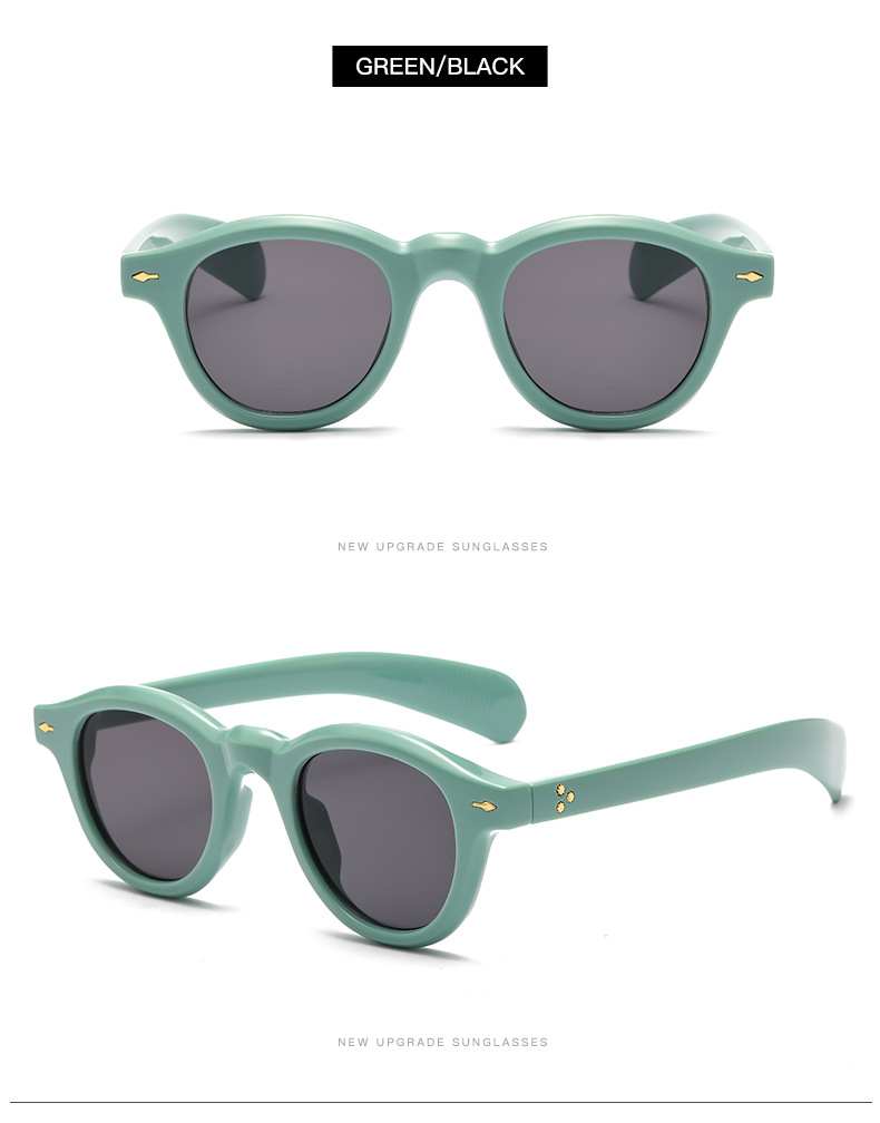 Simple Style Commute Color Block Pc Oval Frame Full Frame Women's Sunglasses display picture 3