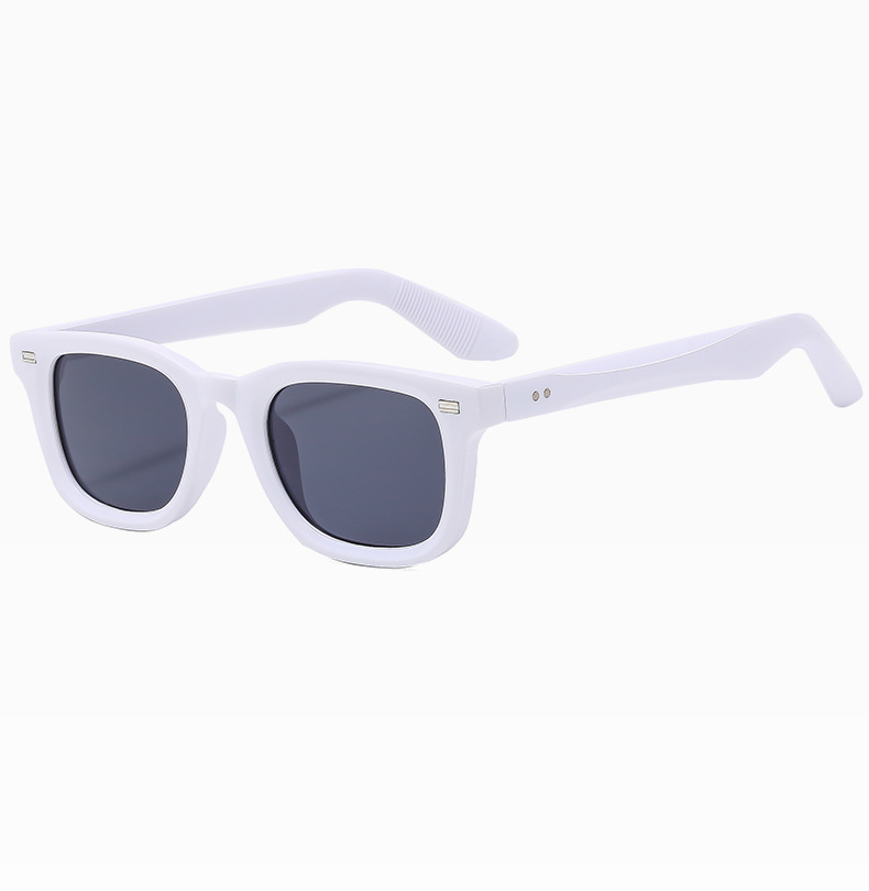 Simple Style Commute Color Block Pc Square Full Frame Women's Sunglasses display picture 1