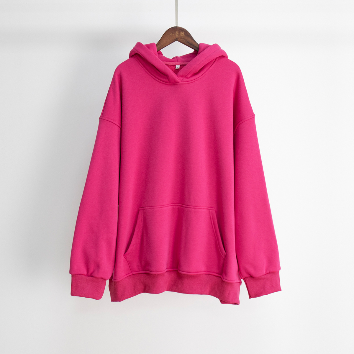 Women's Hoodie Long Sleeve Hoodies & Sweatshirts Pocket Simple Style Solid Color display picture 23