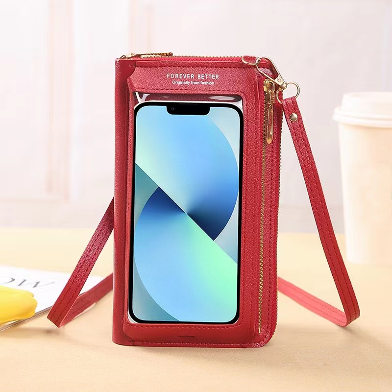Women's Pu Leather Solid Color Simple Style Square Zipper Shoulder Bag display picture 9