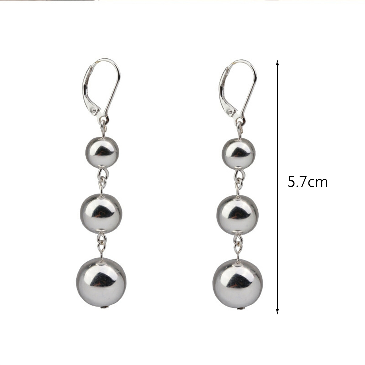 1 Pair Basic Retro Simple Style Geometric Plating Alloy 14k Gold Plated Silver Plated Drop Earrings display picture 6