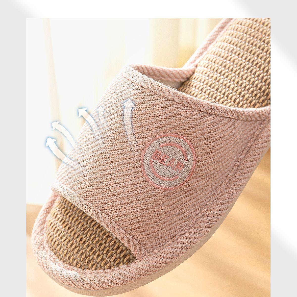 Unisex Casual Solid Color Open Toe Home Slippers display picture 7