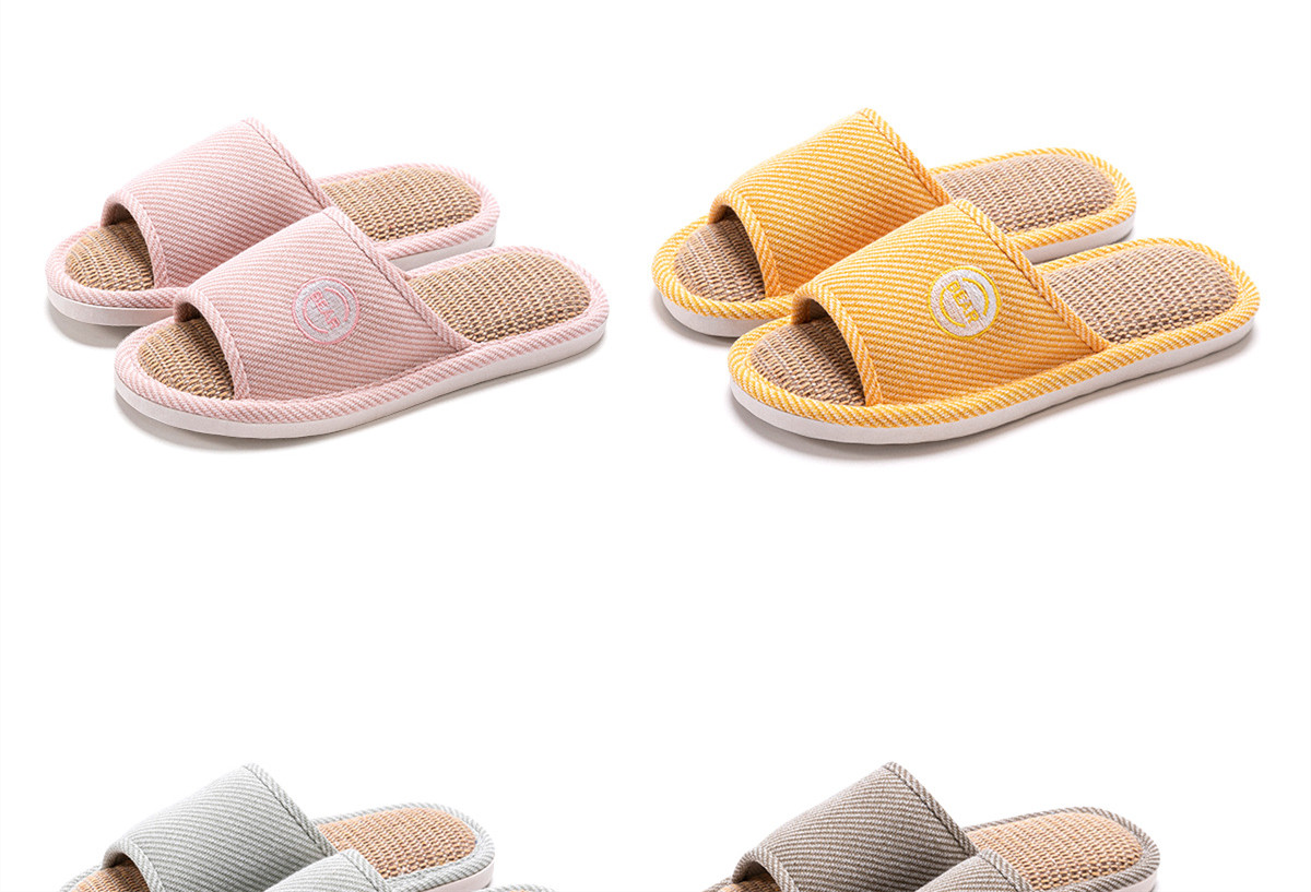 Unisex Casual Solid Color Open Toe Home Slippers display picture 8