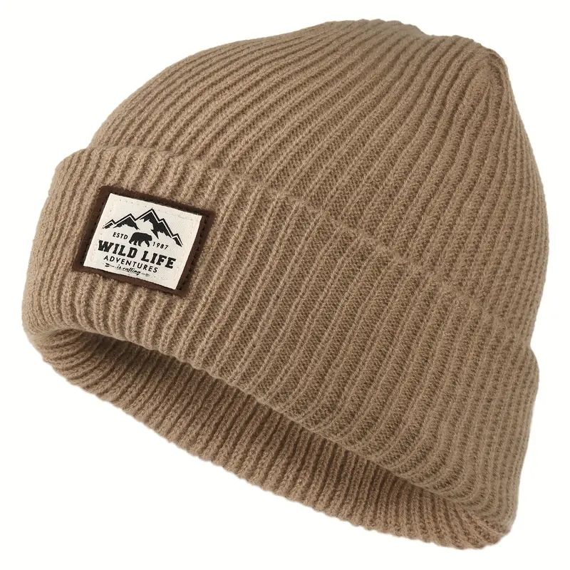 Unisex Casual Modern Style Simple Style Solid Color Braid Eaveless Beanie Hat display picture 6