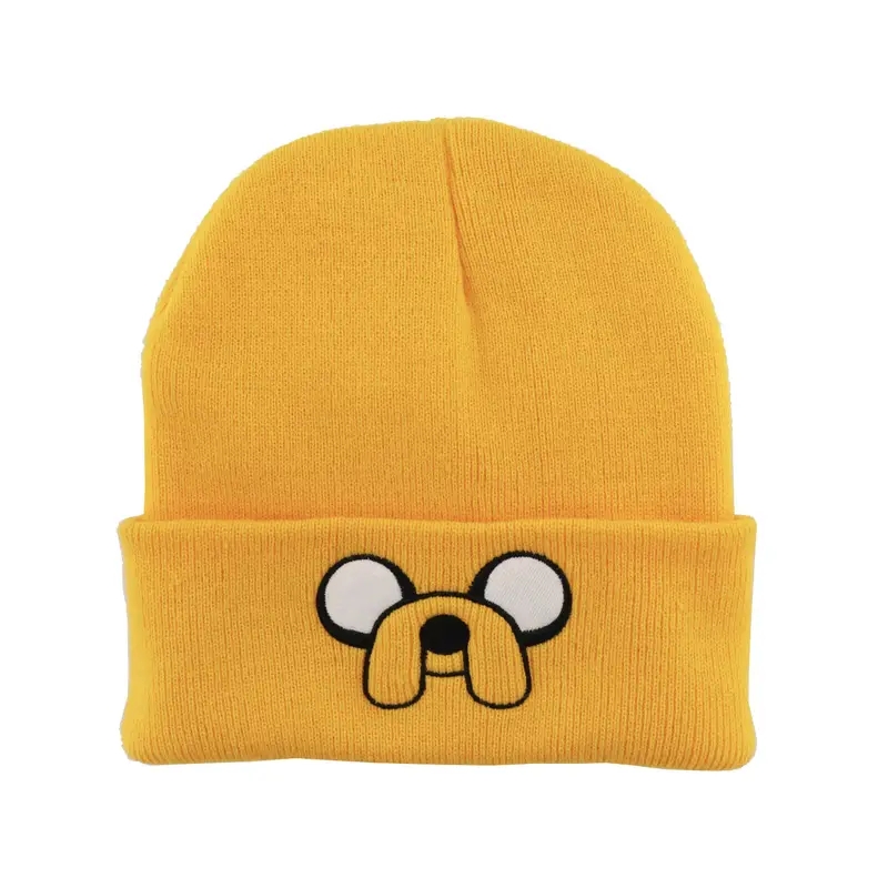 Unisex Casual Embroidery Modern Style Dog Embroidery Eaveless Wool Cap display picture 2