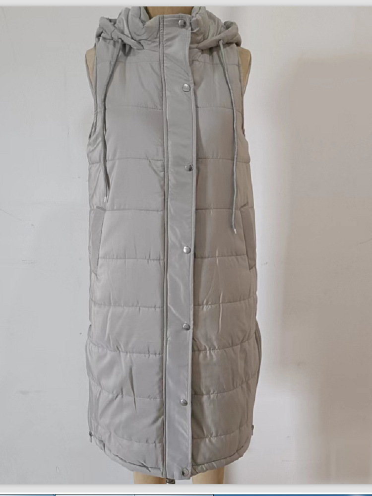 Women's Streetwear Solid Color Zipper Vest display picture 13