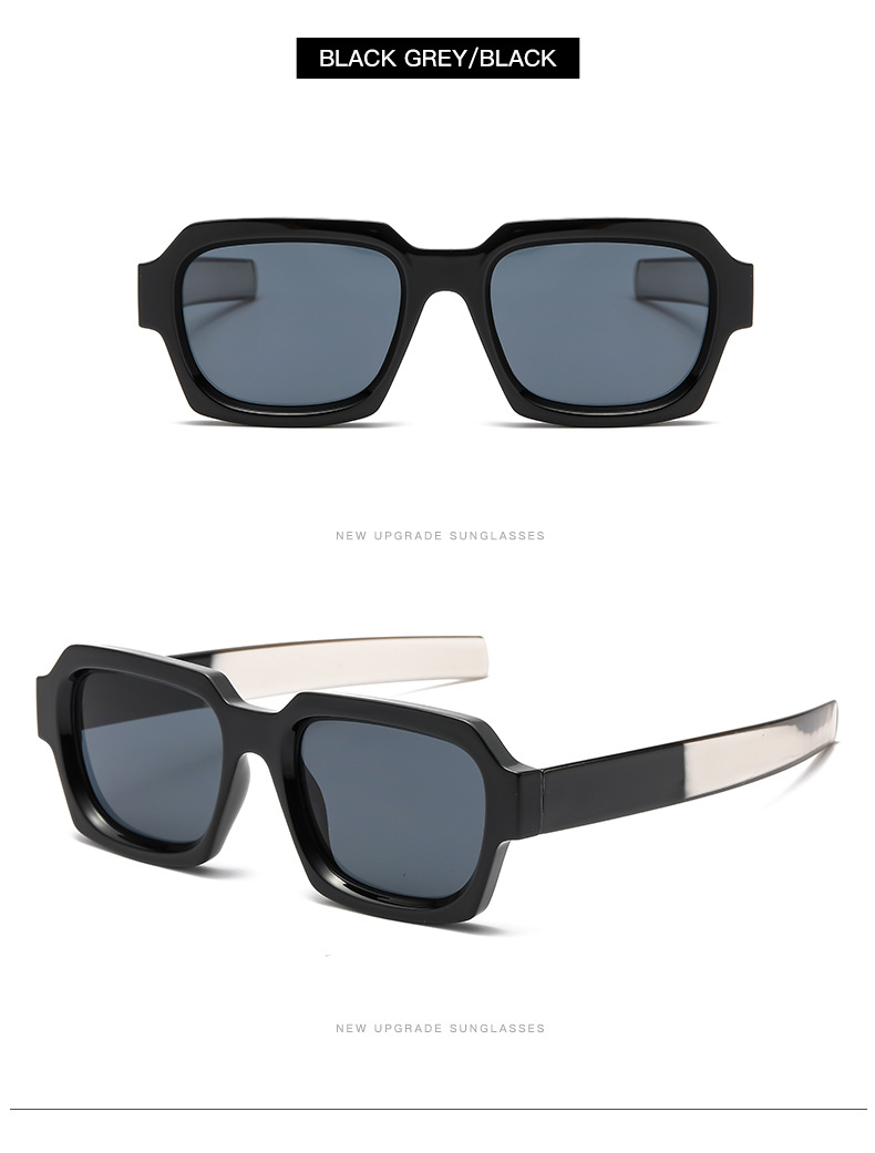 Vintage Style Streetwear Geometric Pc Square Full Frame Women's Sunglasses display picture 7