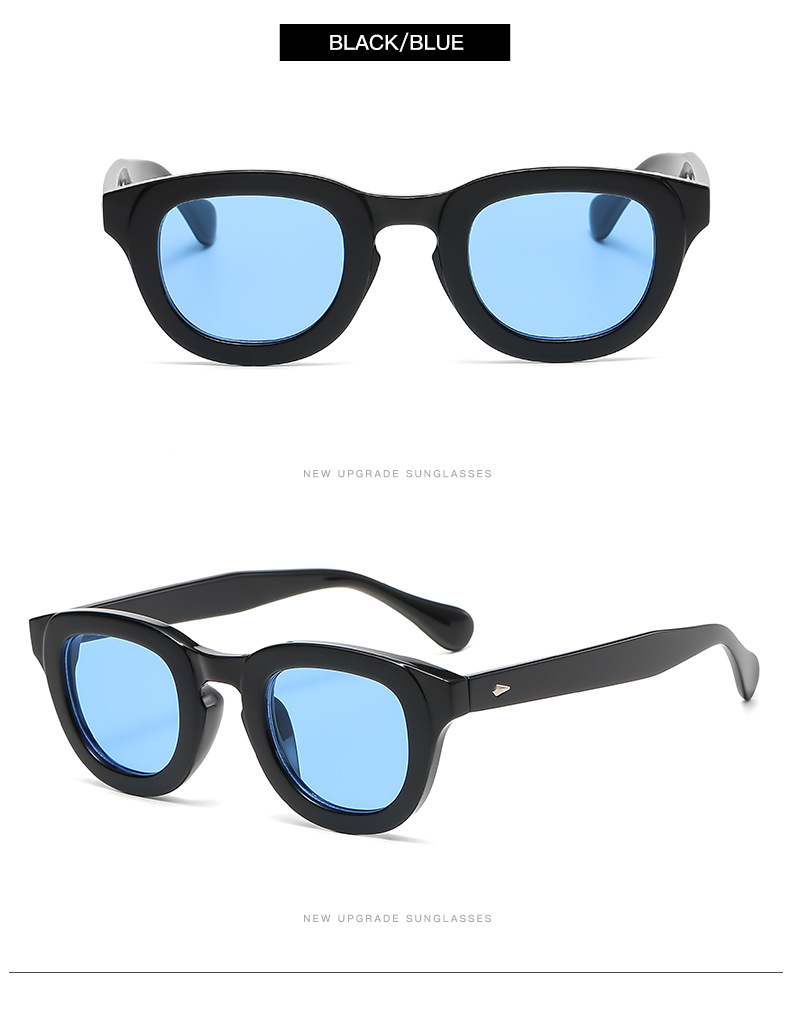 Streetwear Geometric Pc Oval Frame Full Frame Women's Sunglasses display picture 8