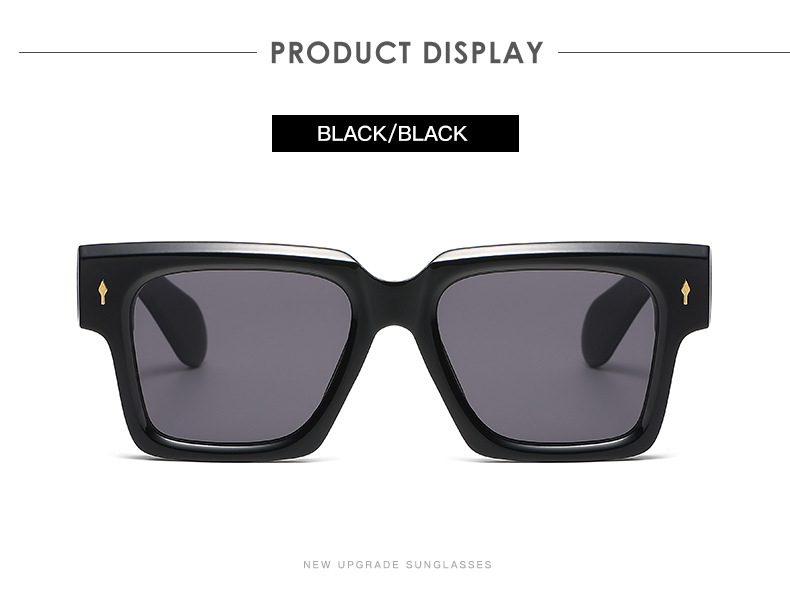 Retro Streetwear Geometric Pc Square Full Frame Women's Sunglasses display picture 5