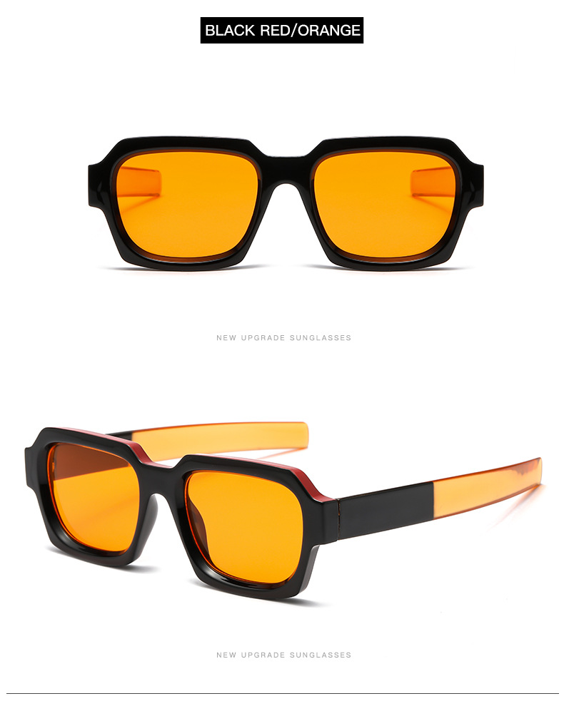 Vintage Style Streetwear Geometric Pc Square Full Frame Women's Sunglasses display picture 8
