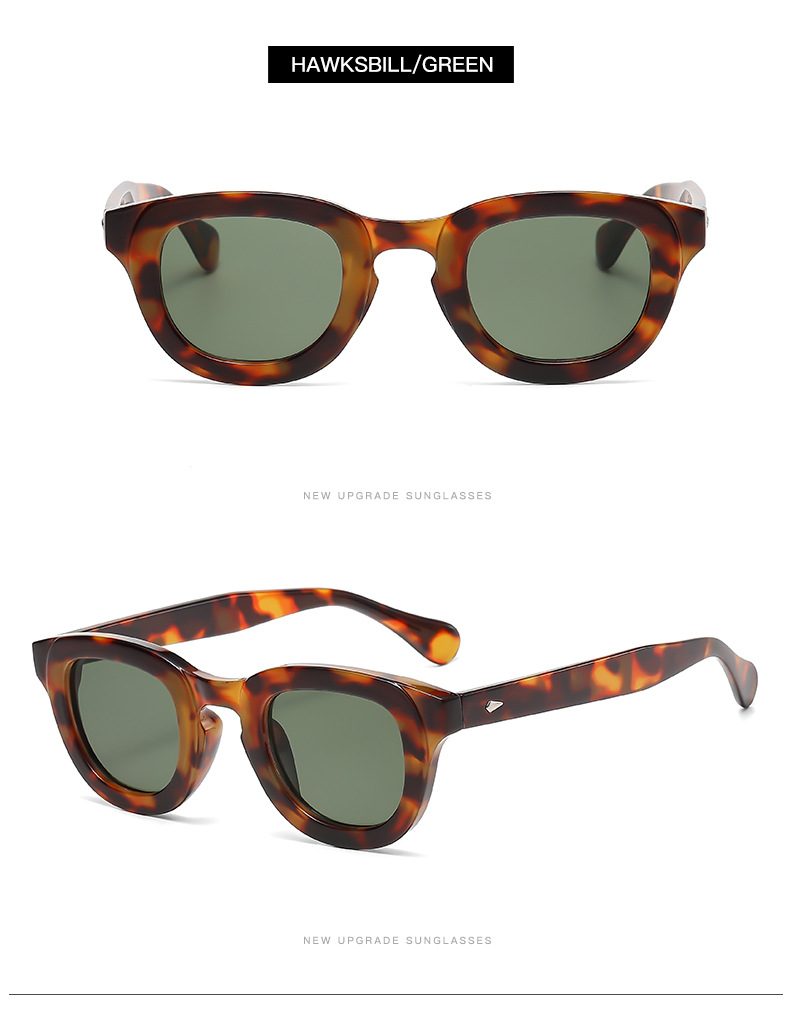 Streetwear Geometric Pc Oval Frame Full Frame Women's Sunglasses display picture 11
