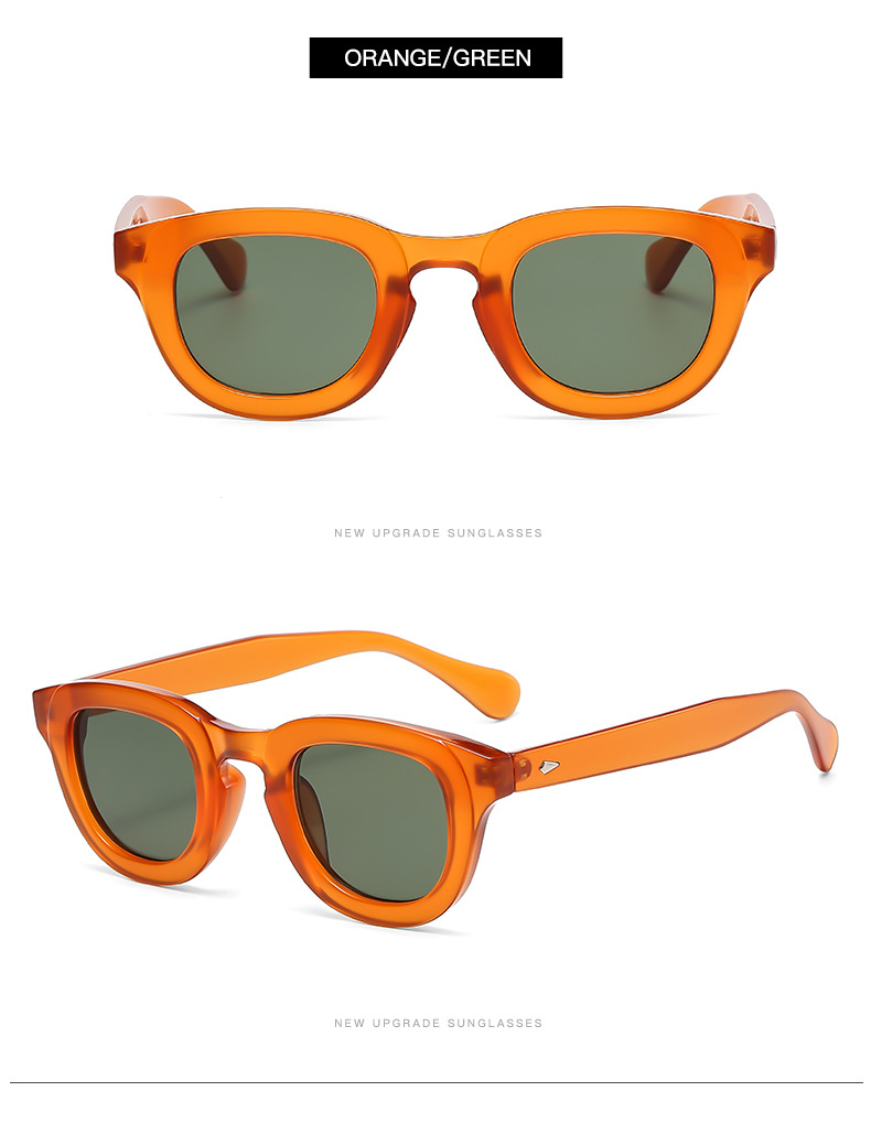 Streetwear Geometric Pc Oval Frame Full Frame Women's Sunglasses display picture 14
