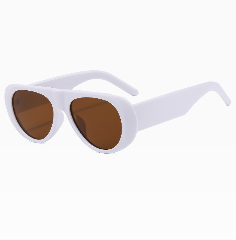 Casual Geometric Pc Toad Glasses Full Frame Women's Sunglasses display picture 10