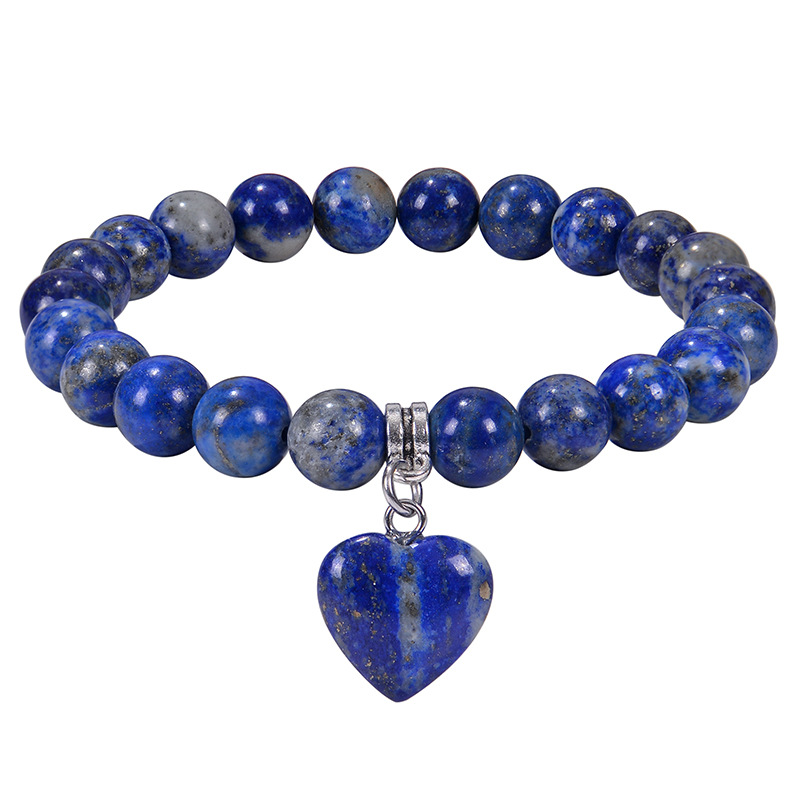 Casual Classic Style Heart Shape Natural Stone Wholesale Bracelets display picture 8