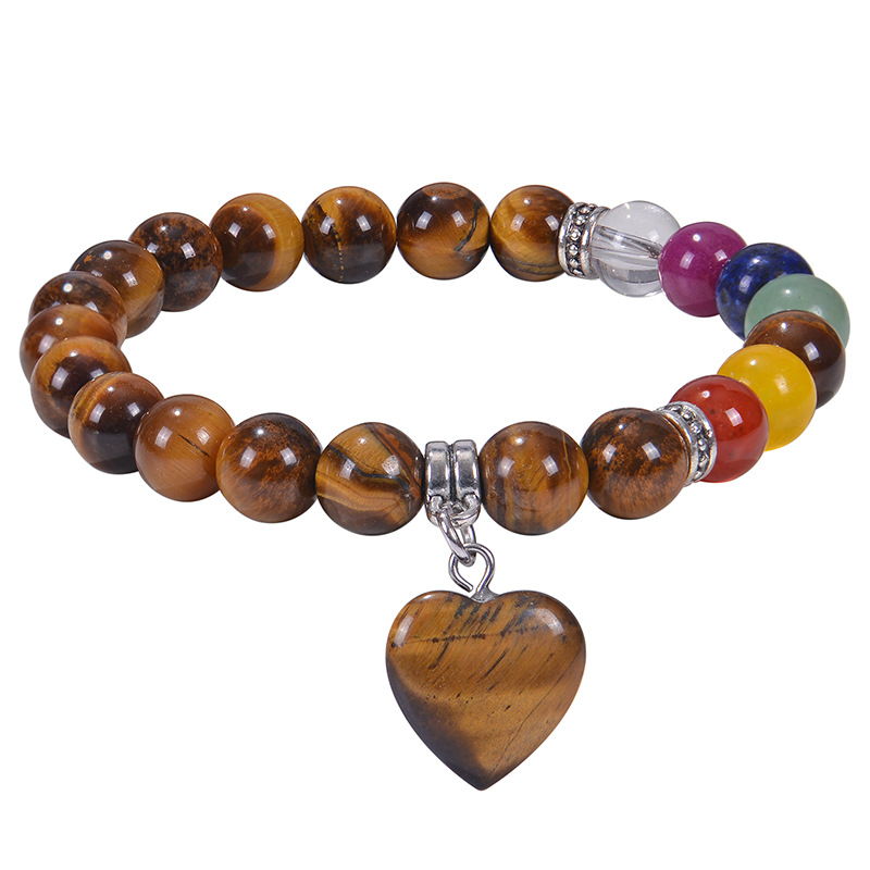 Elegant Streetwear Heart Shape Natural Stone Wholesale Bracelets display picture 13