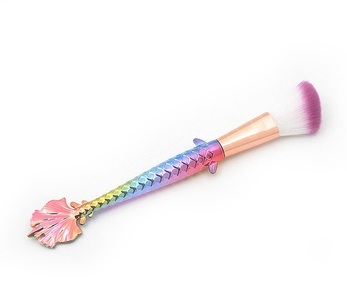 Glam Colour Artificial Fiber Plastic Handgrip Makeup Brushes 1 Piece display picture 2
