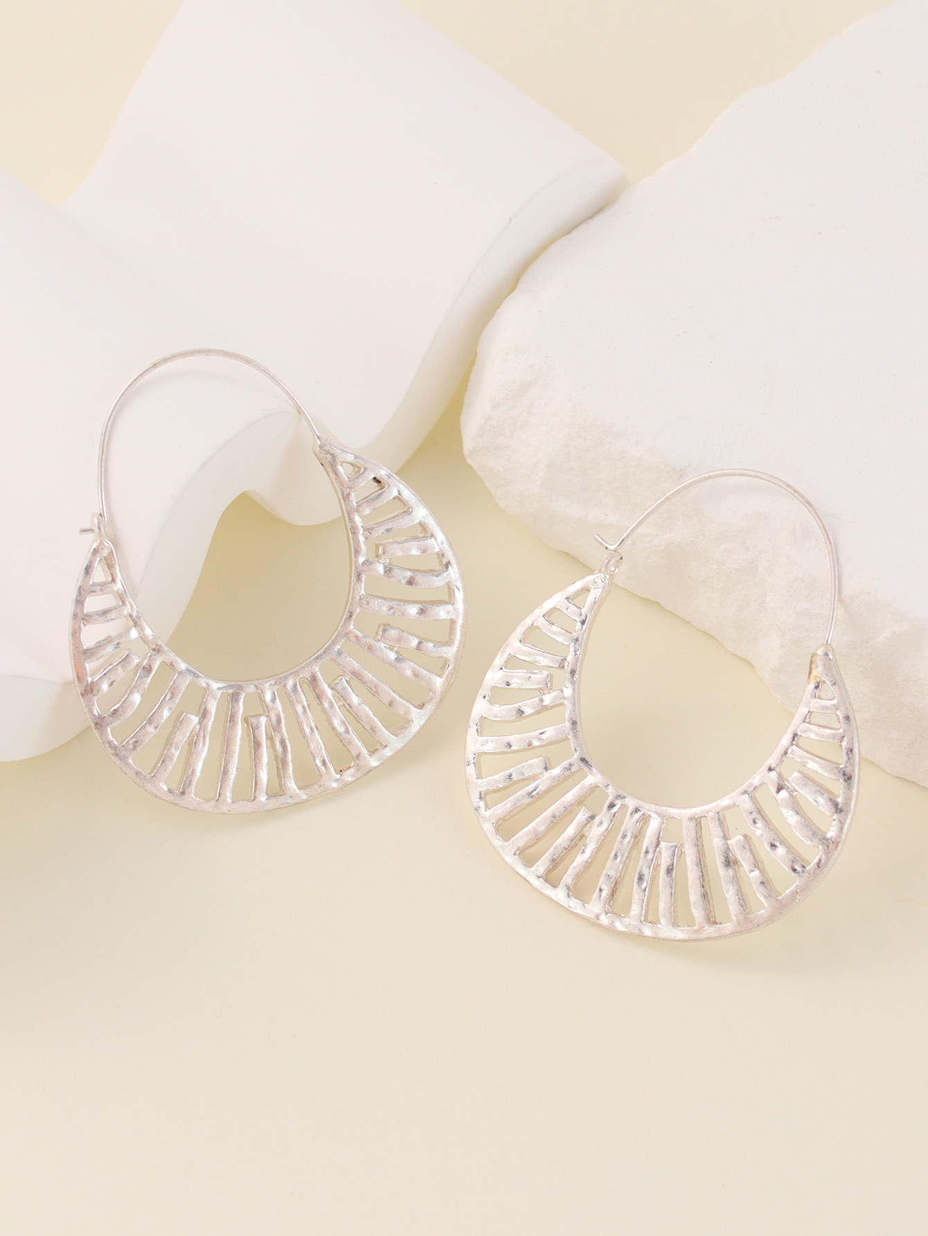 1 Pair Lady Streetwear Geometric Copper Earrings display picture 1