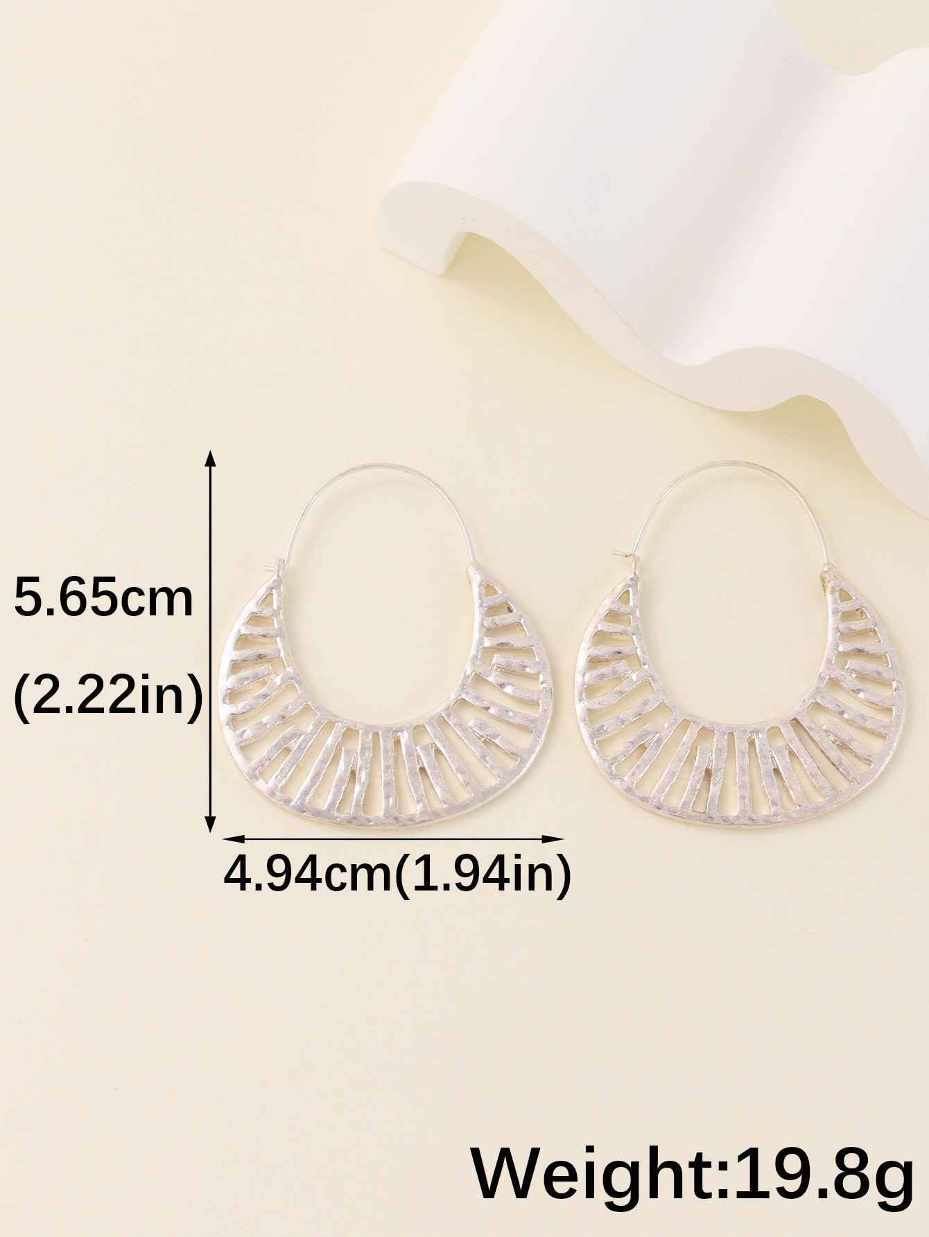 1 Pair Lady Streetwear Geometric Copper Earrings display picture 2