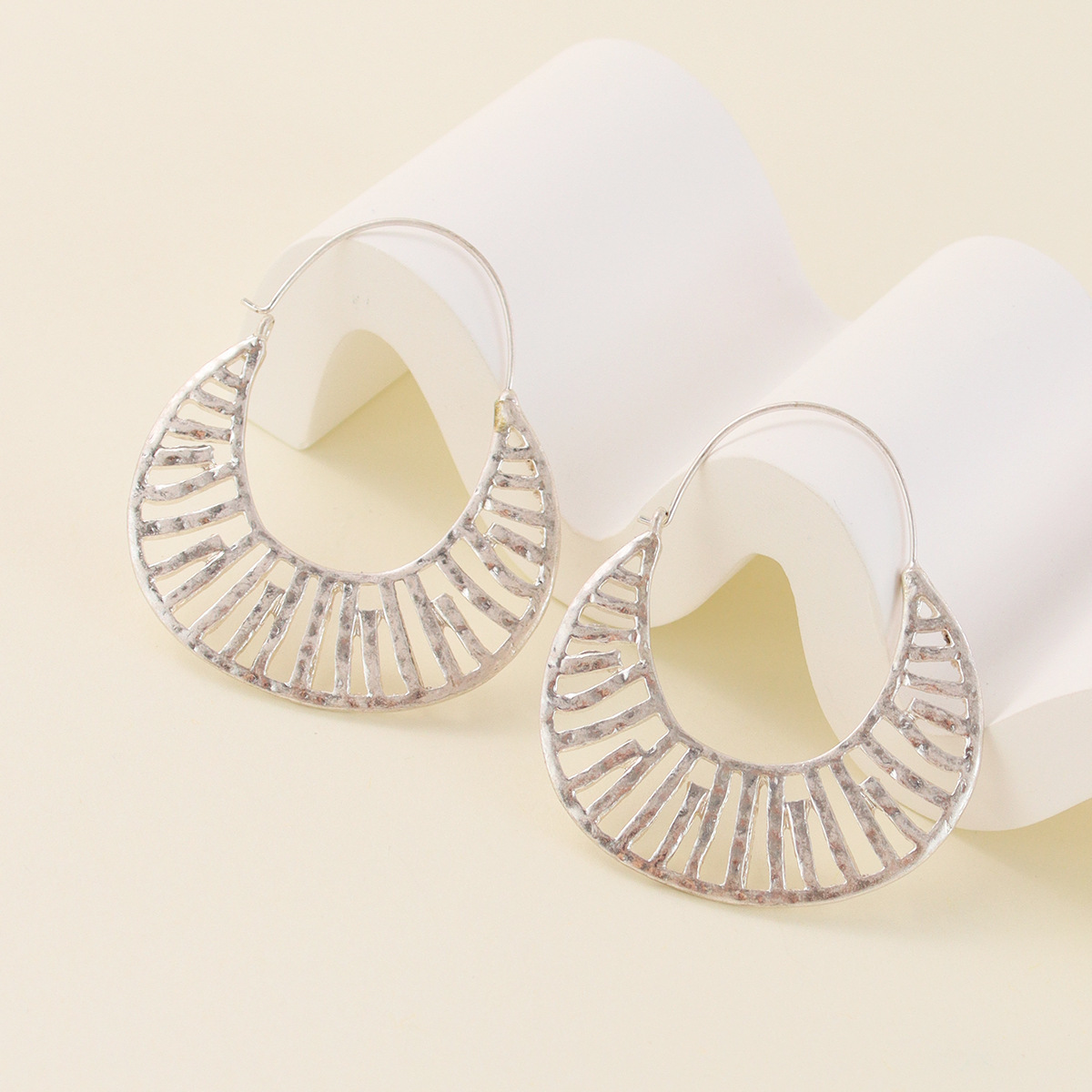 1 Pair Lady Streetwear Geometric Copper Earrings display picture 3