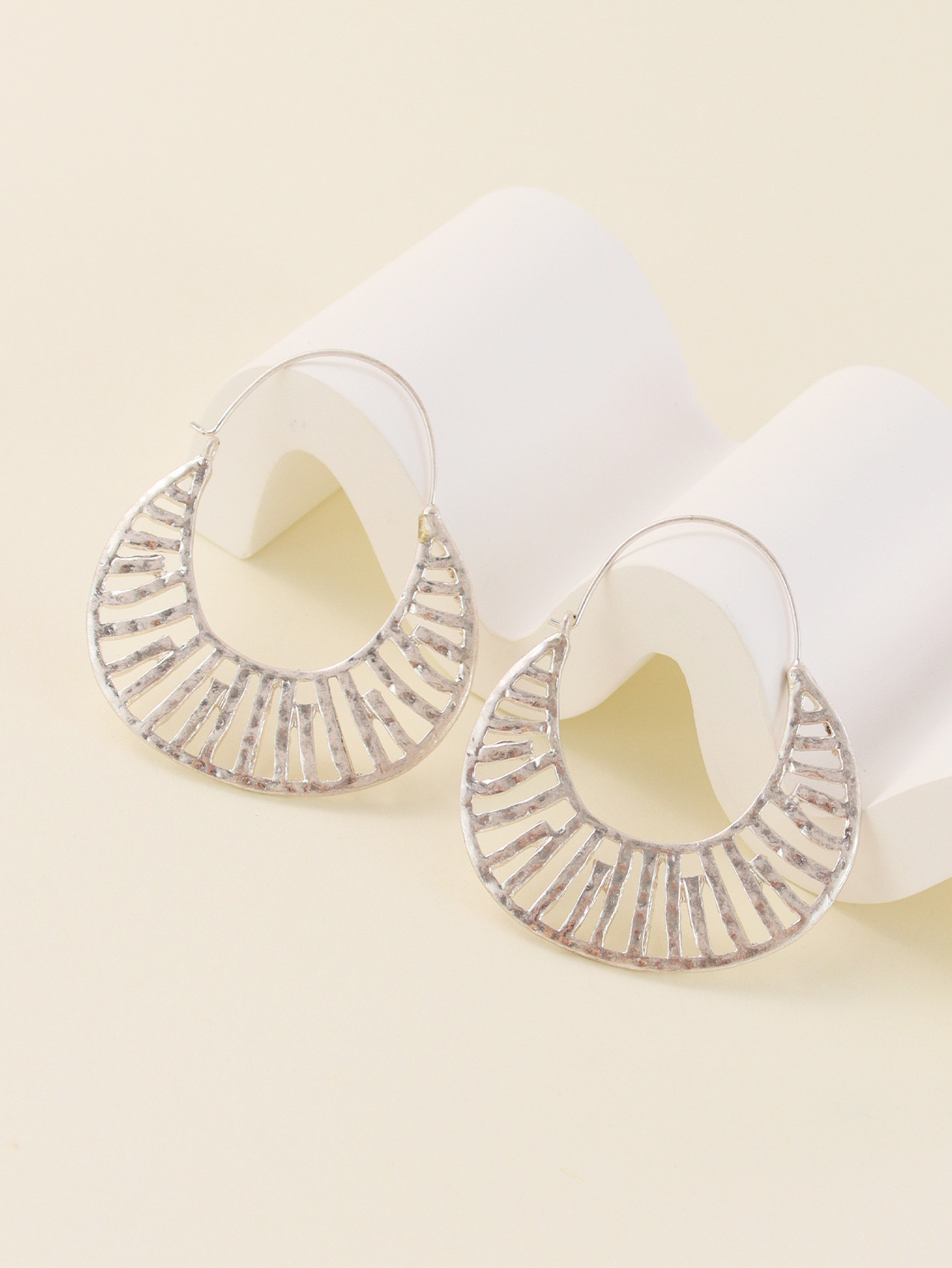1 Pair Lady Streetwear Geometric Copper Earrings display picture 4