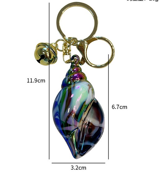 Cute Conch Arylic Women's Keychain display picture 1