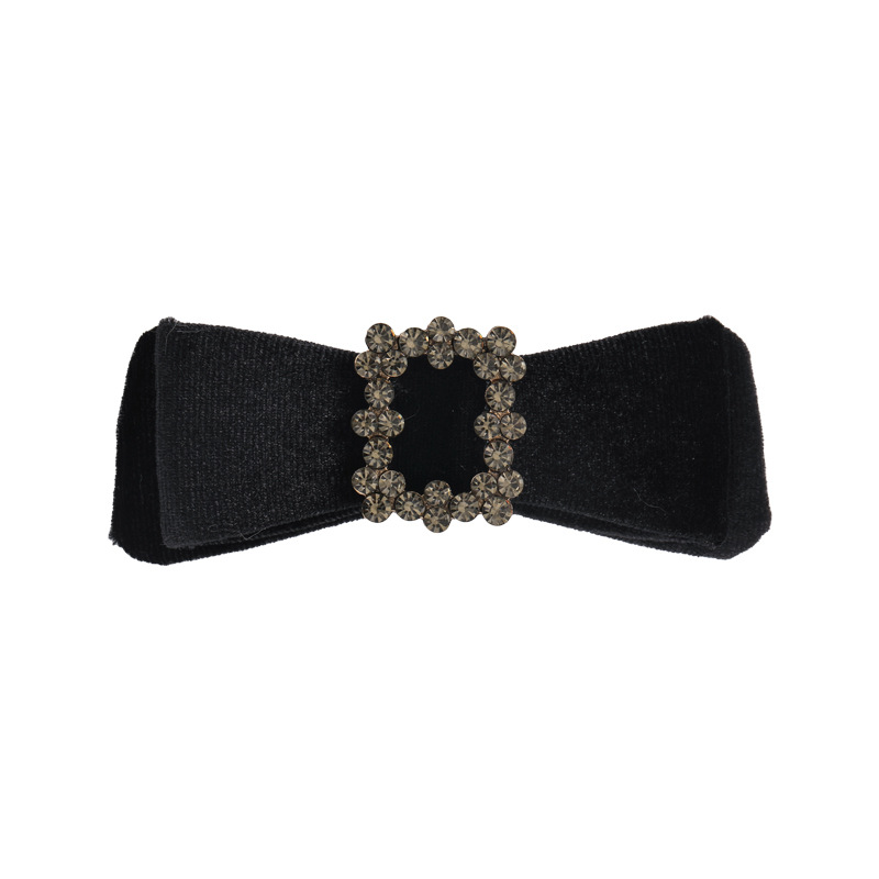 Women's Simple Style Commute Bow Knot Cloth Inlay Rhinestones Hair Claws display picture 8