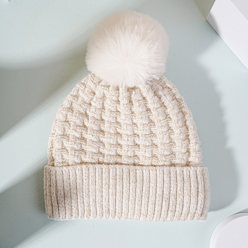 Unisex Modern Style Simple Style Classic Style Solid Color Braid Eaveless Beanie Hat display picture 6