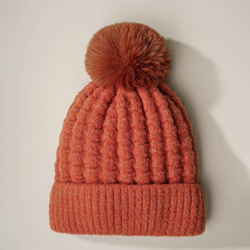 Unisex Modern Style Simple Style Classic Style Solid Color Braid Eaveless Beanie Hat display picture 13