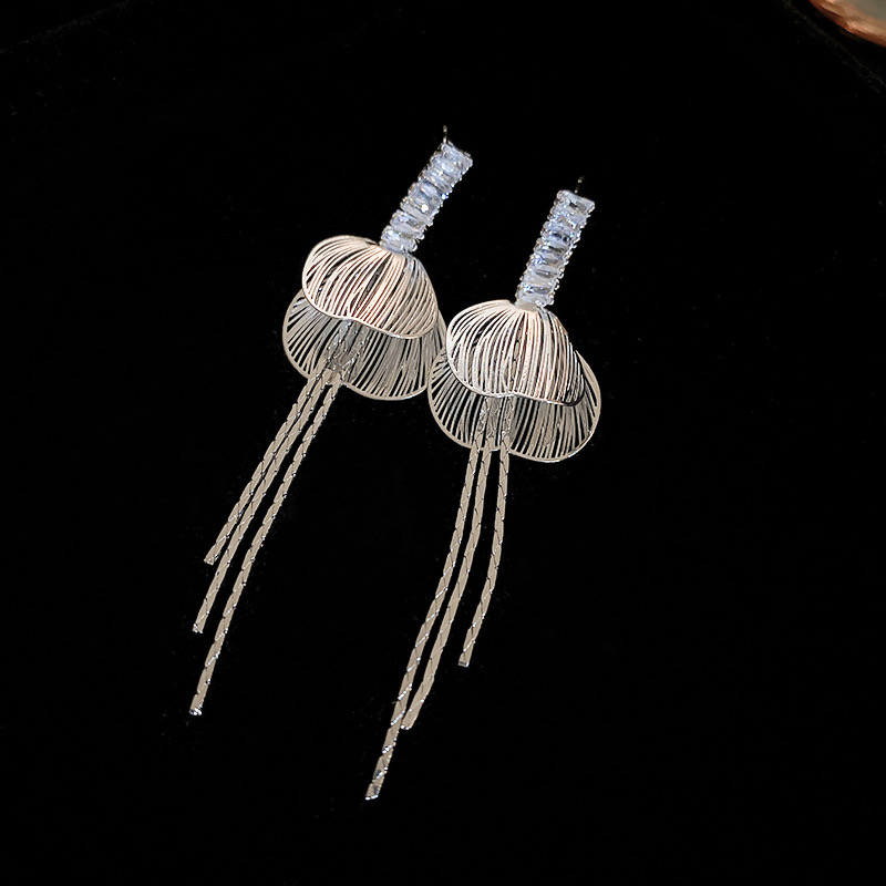 1 Pair Elegant Sweet Wings Copper Drop Earrings display picture 5