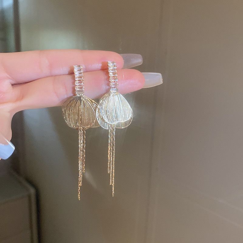 1 Pair Elegant Sweet Wings Copper Drop Earrings display picture 11