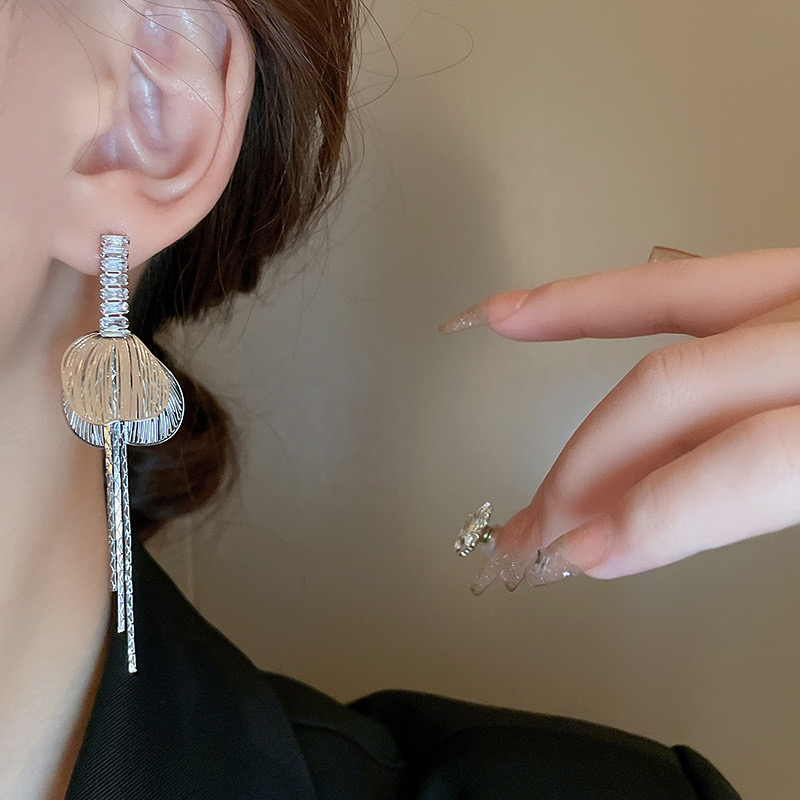 1 Pair Elegant Sweet Wings Copper Drop Earrings display picture 13