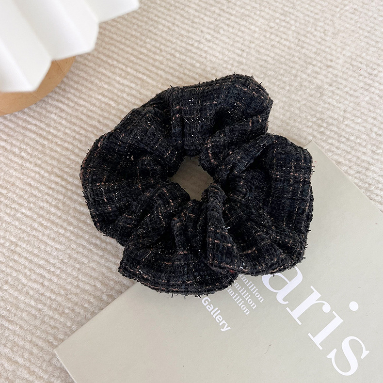 Women's Simple Style Streetwear Plaid Cloth Hair Tie display picture 5