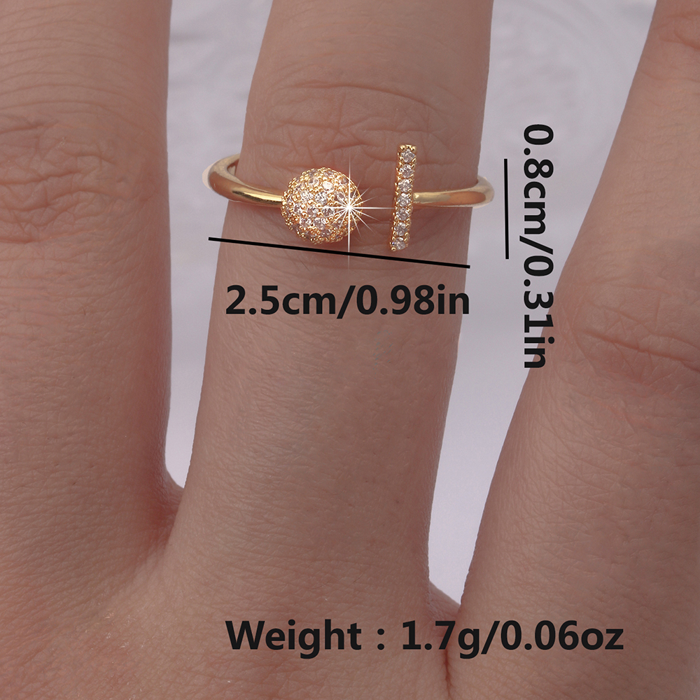 Cute Sweet Animal Heart Shape Mermaid Copper Plating Inlay Zircon 18k Gold Plated Women's Open Rings display picture 2