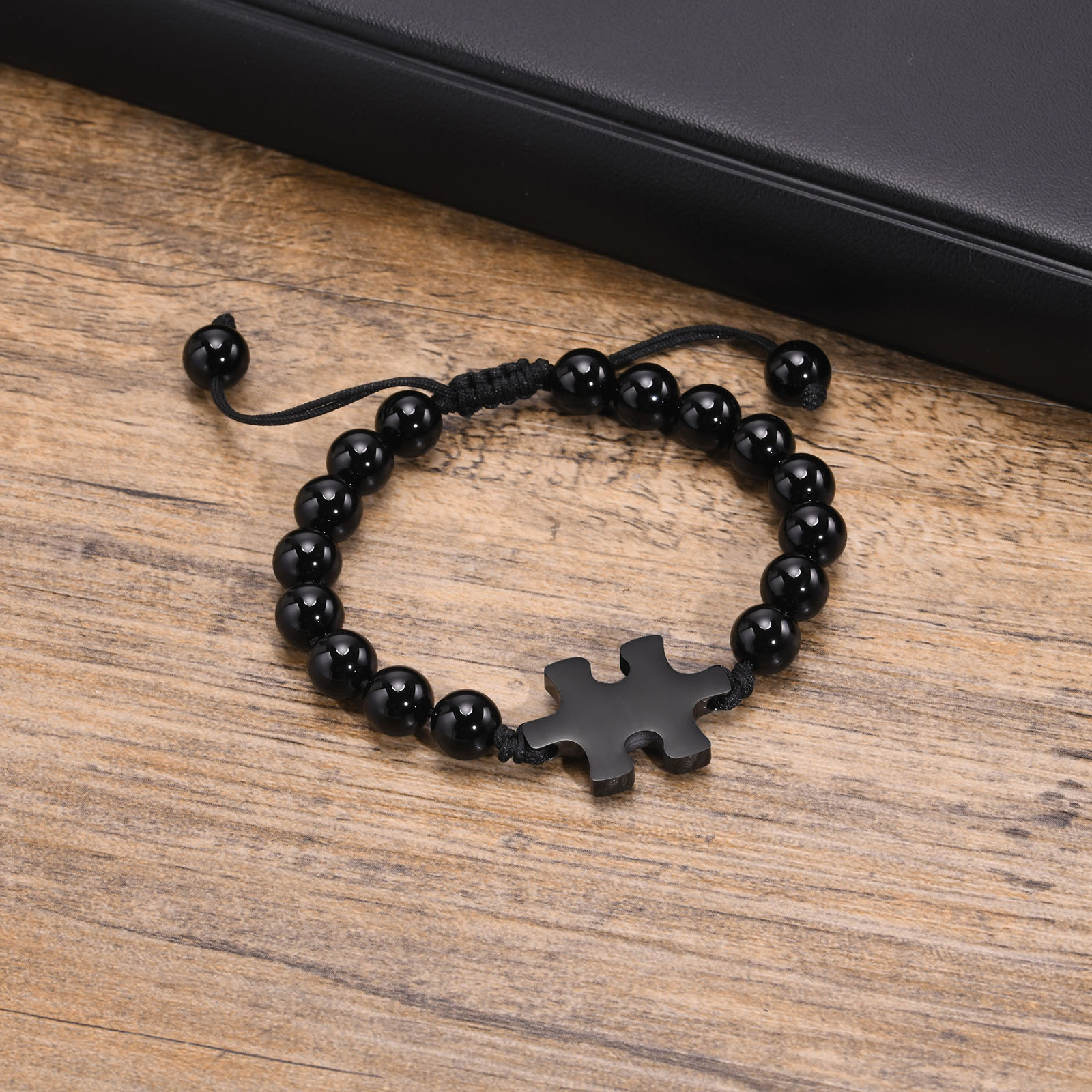 Simple Style Streetwear Jigsaw 304 Stainless Steel Men's Bracelets display picture 14