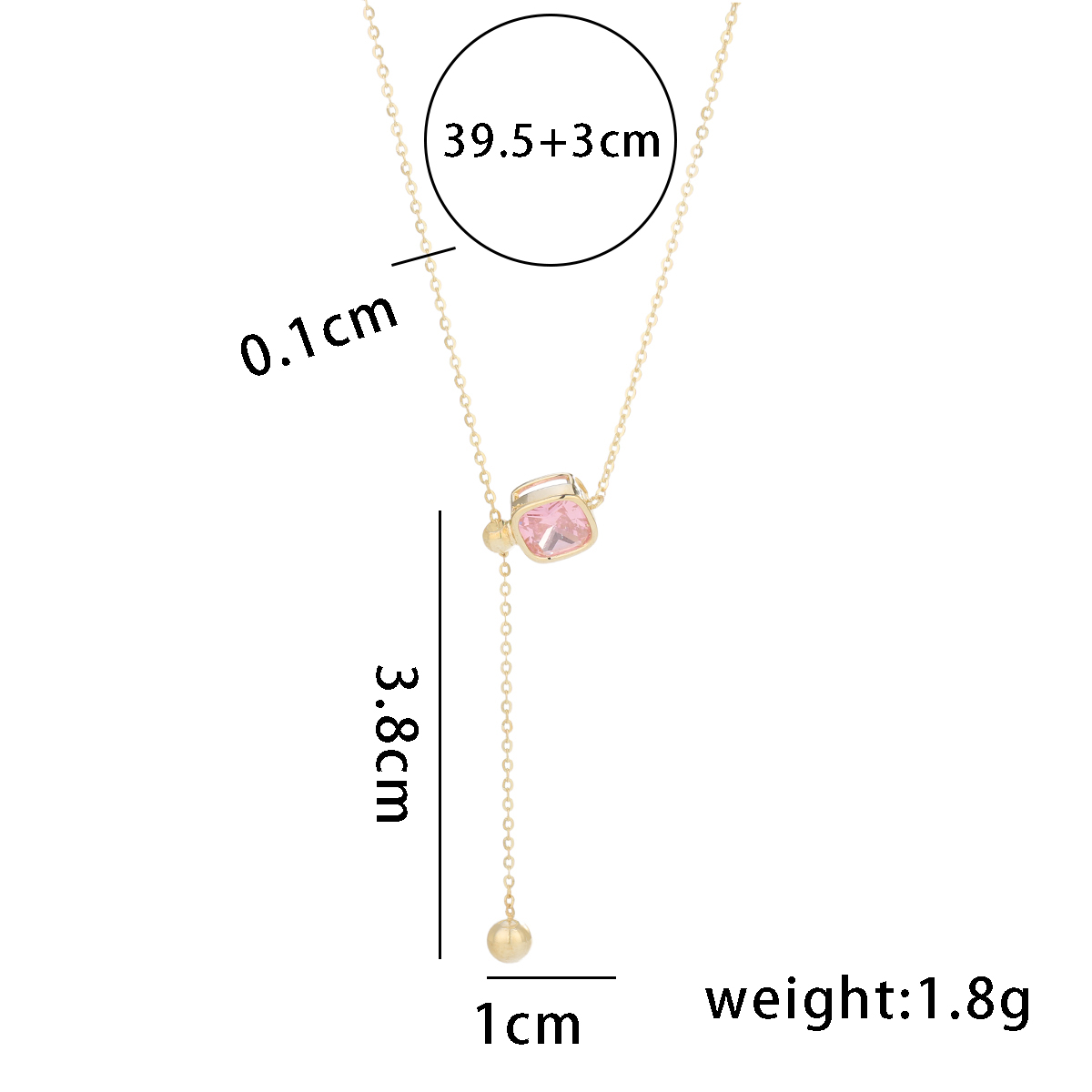 Simple Style Solid Color Sterling Silver Plating 14k Gold Plated Pendant Necklace display picture 2