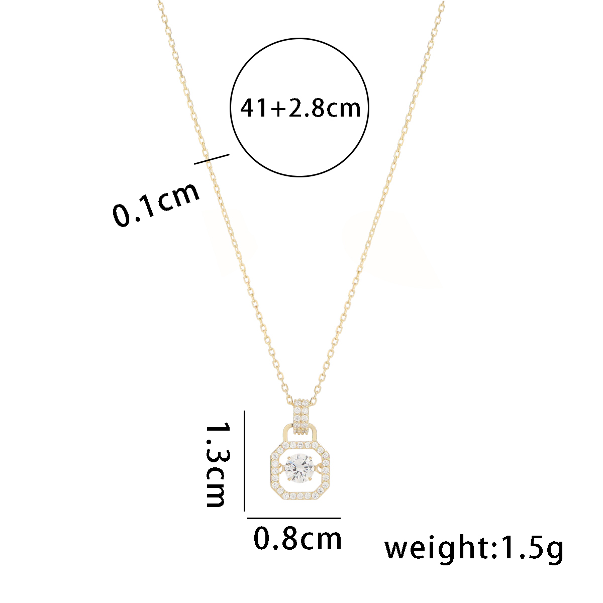 Simple Style Solid Color Sterling Silver Plating 14k Gold Plated Pendant Necklace display picture 6