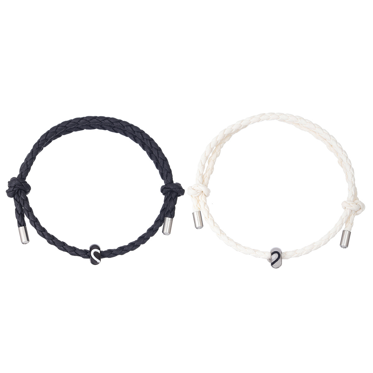 Simple Style Solid Color Mixed Materials Handmade Unisex Bracelets display picture 10