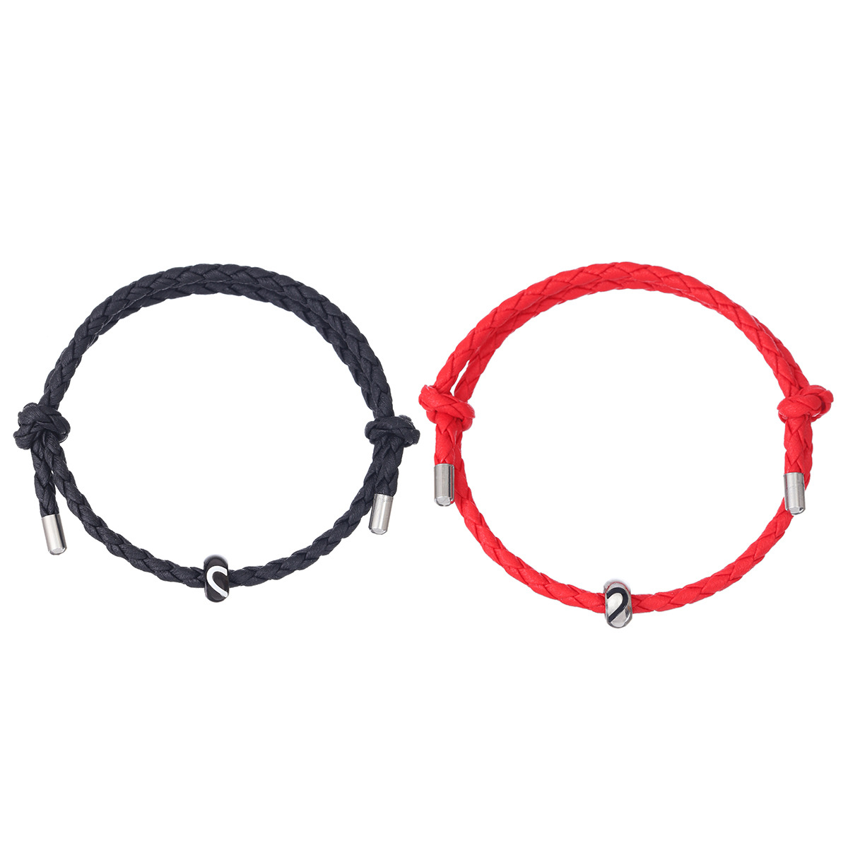 Simple Style Solid Color Mixed Materials Handmade Unisex Bracelets display picture 11