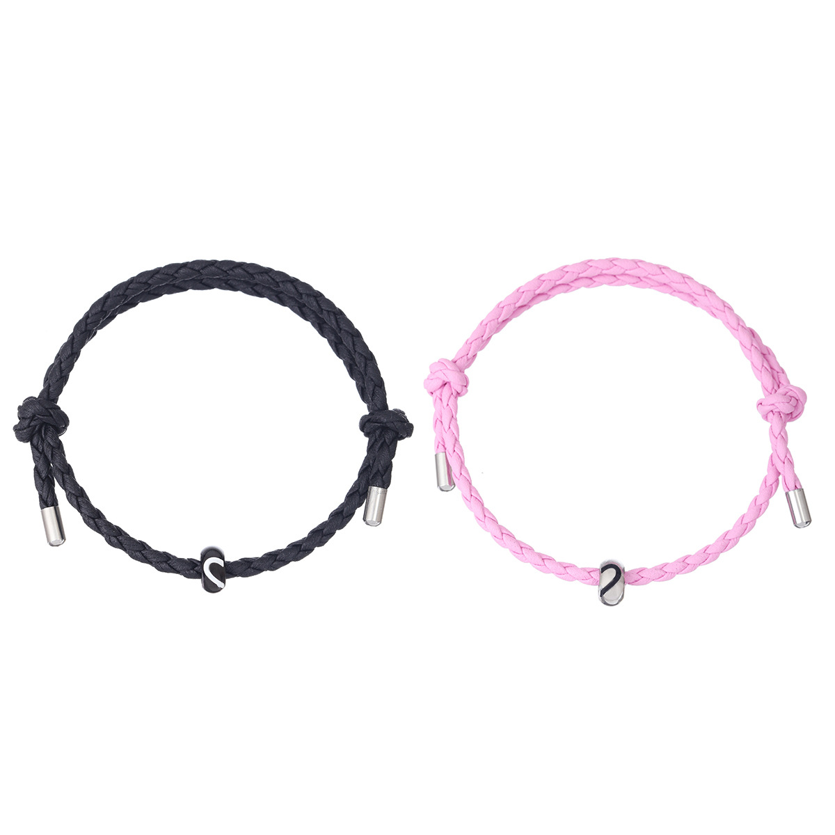 Simple Style Solid Color Mixed Materials Handmade Unisex Bracelets display picture 12