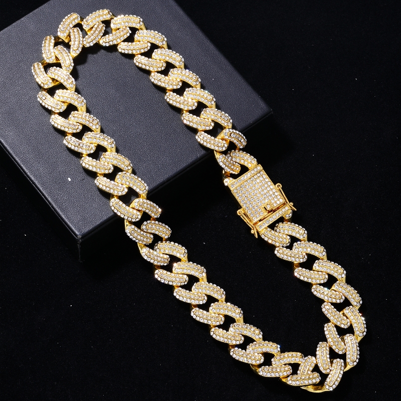 Hip-hop Punk Solid Color Copper Zircon Bracelets Necklace In Bulk display picture 8