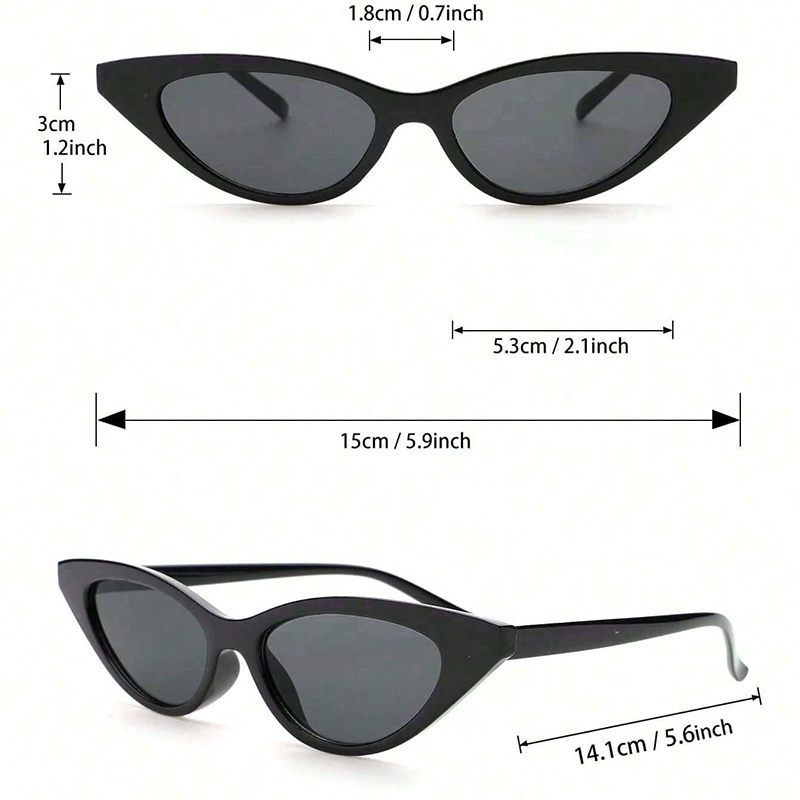 أسلوب بسيط أسلوب رائع رباعي مادة صمغية مربع اطار كامل المرأة النظارات الشمسية display picture 1