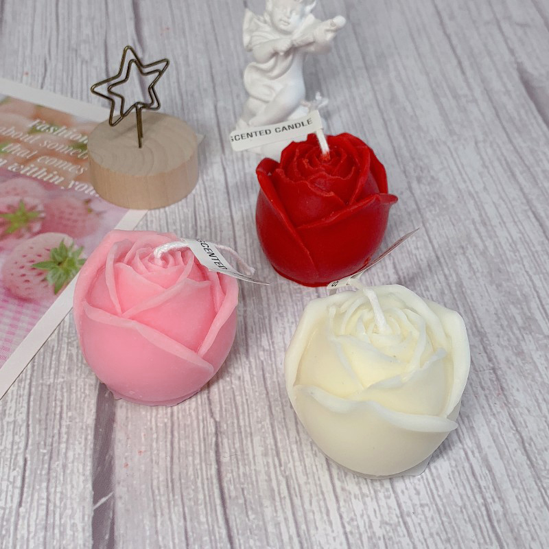 Pastoral Rose Soy Wax Candle display picture 1