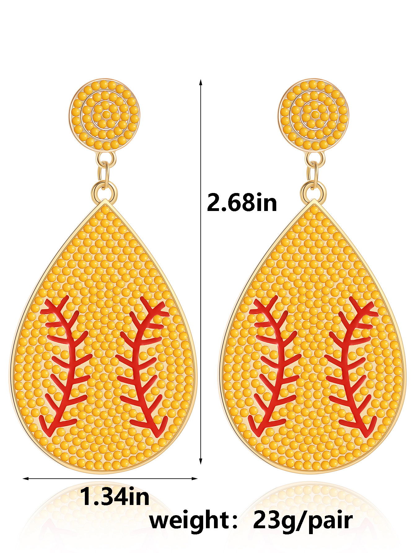 1 Pair Simple Style Classic Style Commute Color Block Inlay Alloy Seed Bead Drop Earrings display picture 2