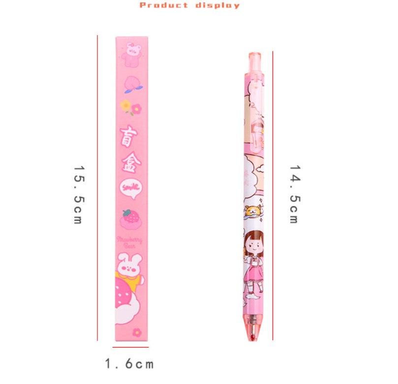 Nihaojewelry Cute Stationery Press Neutral Pen Wholesale Accessories display picture 2
