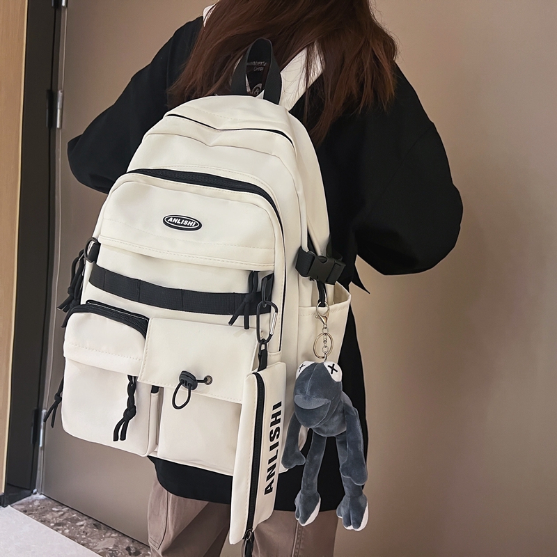 One Size Letter Casual Daily School Backpack display picture 1