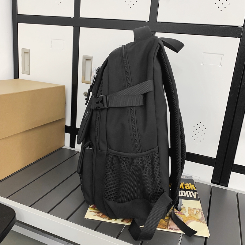 One Size Color Block Casual Daily School Backpack display picture 1
