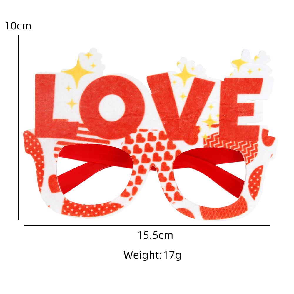 Valentine's Day Cute Letter Plastic Party Festival Decorative Props display picture 6